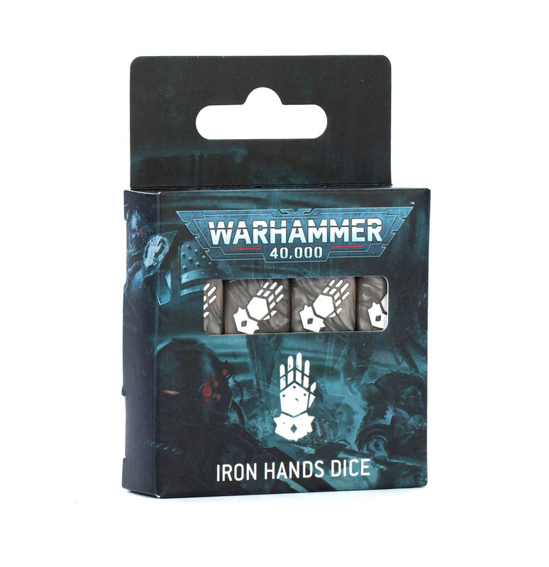 Dice Set - Iron Hands - Space marines