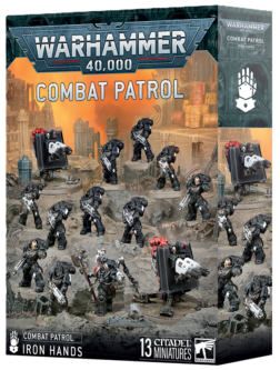 Combat Patrol - Patrulla - Iron Hands - Space marines