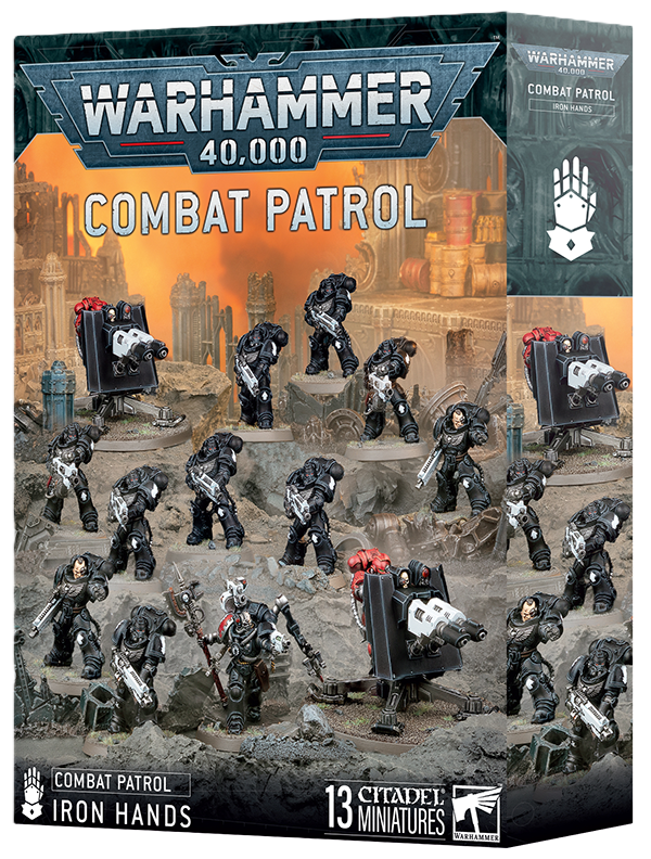 Combat Patrol - Patrulla - Iron Hands - Space marines