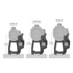 Montura para Red-Dot tipo T1 con Montura Abatible para Magnificador Vector Optics - Negro - Imagen 11