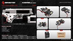 Alternative view of Gatillo Electronico Kestrel para V2 Basic Cableado Trasero - E-Shooter