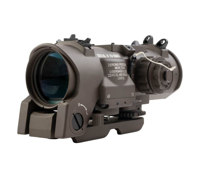 Alternative view of Visor Tipo Elcan Specter DR Gen3 1-4X Con Red Dot DOC - Holy Warrior - Dark Earth