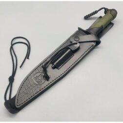 Cuchillo Storm Bowie H25.5cm. con funda K25 - Verde - Imagen 3