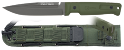 Cuchillo Táctico H15cm. con funda K25 - Verde