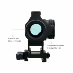 Red Dot Maverick Gen2 1x22 Vector Optics - Negro - Imagen 5