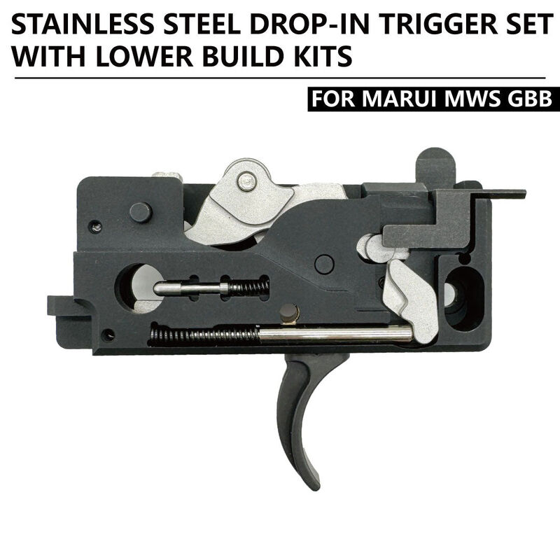 Alternative view of Trigger Set de Acero estilo Mil-Spec SD-C Version para MWS - Angry Gun