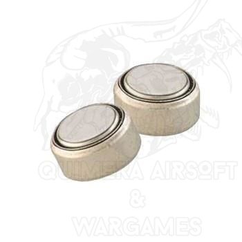 Pila boton LR44,357,G13 PACK de 2 T&E