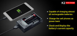 Cargador de pilas K2 Klarus - Imagen 5
