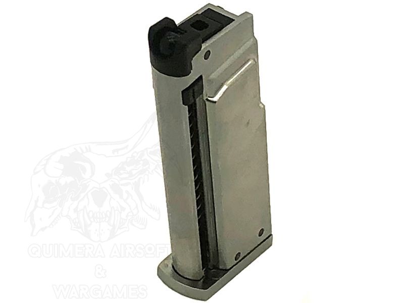 Cargador CT25 7rds Plata GBB WE Tech. - Imagen 2